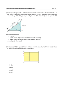 Problemi di approfondimento presi da ZonaMatematica