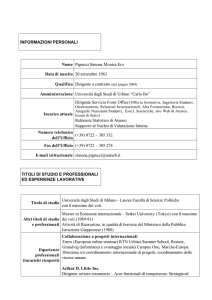 CV Pigrucci - Uniurb • it