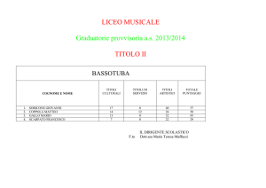 tabella strumento bassotuba tit ii