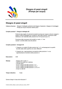 Disegno di pezzi singoli