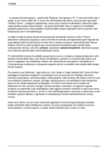 Le sorgenti termali acquesi – quella della “Bollente” che sgorga a 75