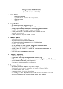 Programma di Elettricità