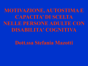 motivazione, autostima e apprendimanto scolastico