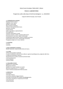 fisica e laboratorio