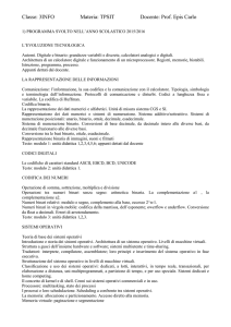 3INFO TPSIT PROGRAMMA - Centro Studi Leonardo da Vinci