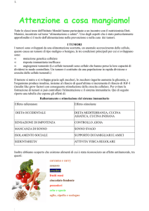 Attenzione a cosa mangiamo!