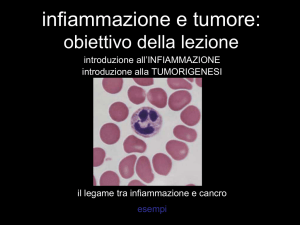 infiammazione e tumore: