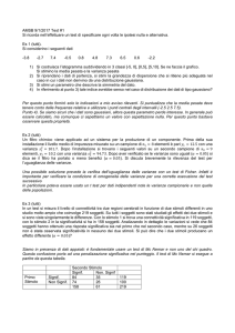 Prima prova con indicazioni. - Dipartimento di Ingegneria dell