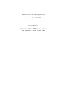 Esercizi di Elettromagnetismo