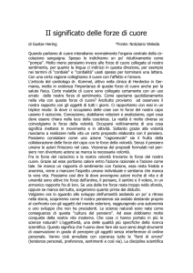 II significato delle forze di cuore