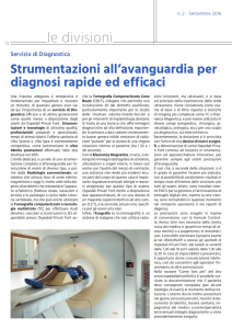 le divisioni - Ospedali Privati Forlì
