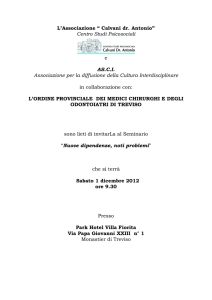 Scarica L`invito - Centro Studi Psicosociali Calvani Dr.Antonio