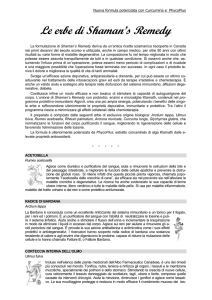 Le erbe di Shaman`s Remedy