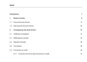 introduzione 7 1. nozioni di base 9 1.1 Fisica del ponte termico 14