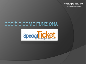 Cosè Special Ticket
