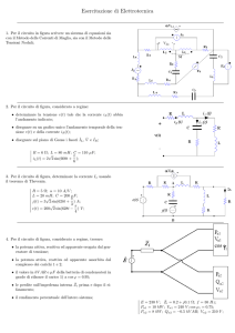 Esercitazione di Elettrotecnica