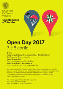 Ca` Foscari - Open day. - IIS Levi