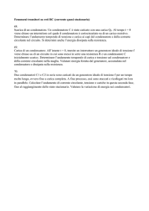 Fenomeni transitori su reti RC