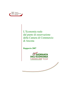 L`Economia reale dal punto di osservazione della Camera di