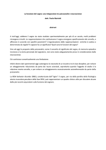La funzione del sogno - Associazione Thalassa