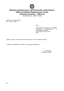 Ministero dell`Istruzione, dell`Università e della Ricerca