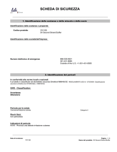 scheda di sicurezza - Thermo Fisher Scientific