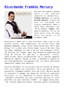 Ricordando Freddie Mercury,Ricordando Lucio Battisti,Ecclesiaste