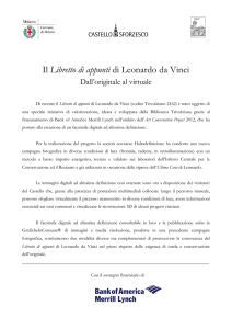 Il Libretto di appunti di Leonardo da Vinci