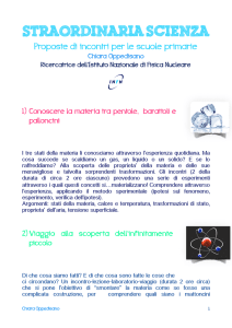 straordinaria scienza - Istituto Nazionale di Fisica Nucleare