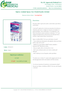 Optrex Axtimist Spray 2 in 1 Occhi Secchi e Irritati