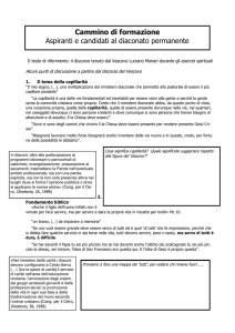 scheda per il confronto in gruppo
