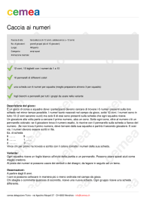 Caccia ai numeri