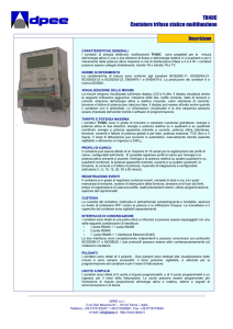 TH40C Contatore trifase statico multifunzione