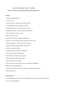 Scienze naturali
