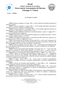 Osservatorio Astronomico di Palermo Giuseppe S. Vaiana