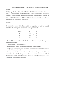 Esercizi