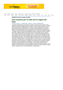 Una canzone per la città ch