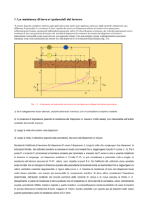 1. La resistenza di terra ei potenziali del terreno