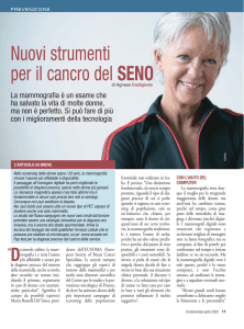 Nuovi strumenti per il cancro del SENO