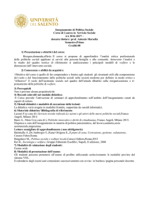 Programma Politica Sociale a.a.2016_2017 (