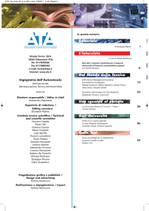 Ingegneria dell`Autoveicolo Editoriale L`intervista Dal Mondo della