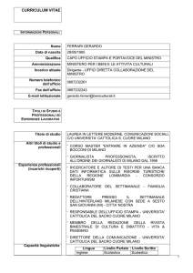 curriculum vitae