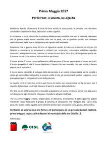 Primo Maggio 2017