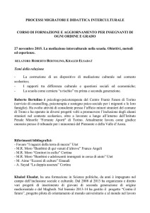 Abstract Roberto BERTOLINO - Khaled ELSADAT