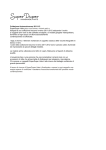 Collezione AutunnoInverno 2011-12 SuperDuper Hats gioca con