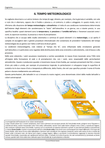 il tempo meteorologico