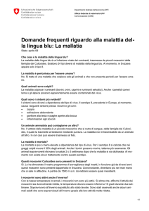Domande frequenti riguardo alla malattia del