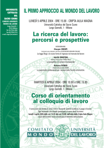 Approccio 5 aprile.qxd