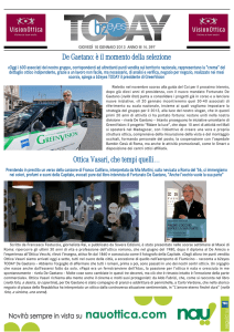 De Gaetano: è il momento della selezione Ottica