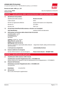 Scheda Dati di Sicurezza: Bromuro di sodio